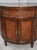 Vintage Thomasville Inlaid Mahogany Tommy Bahama Style Demi Lune Cabinet For Sale - Image 10 of 11