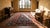 Excellent Navy Background With Symmetric Knots Geometric Pattern Antique Persian Karajeh Rug For Sale - Image 16 of 18