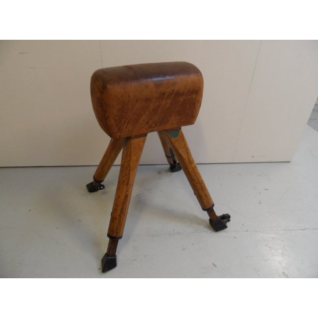 Wood Vintage School Gymnastic Horse, 1950s For Sale - Image 7 of 11