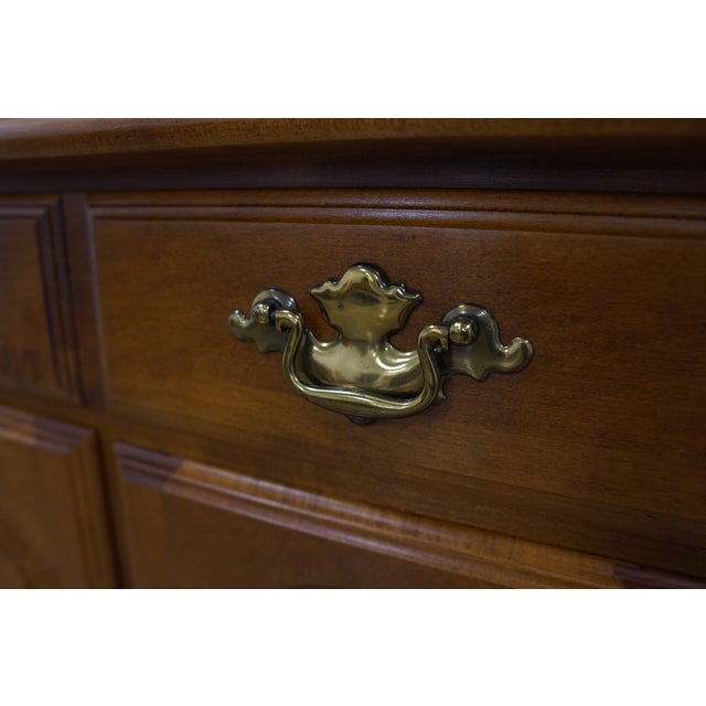 Vintage Tell City Chair Company Colonial Revival China Cabinet For Sale - Image 11 of 17