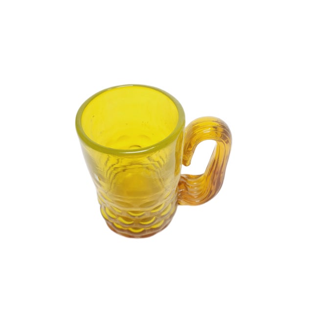 Beer Cup by J. Słuczan-Orkusz for Cracow Institute for Glassworks, Poland, 1970s For Sale - Image 4 of 7