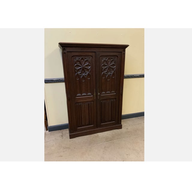 Antique Filing Cabinet, 1880 For Sale - Image 3 of 10