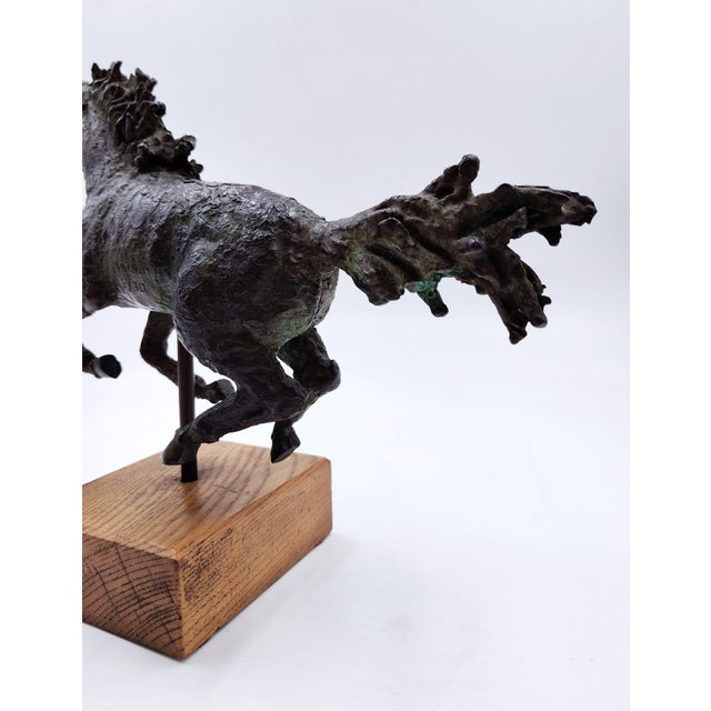 Bronze Running Horse by Piero Augusto Donati, Italy, 1980s-1990s For Sale - Image 6 of 12
