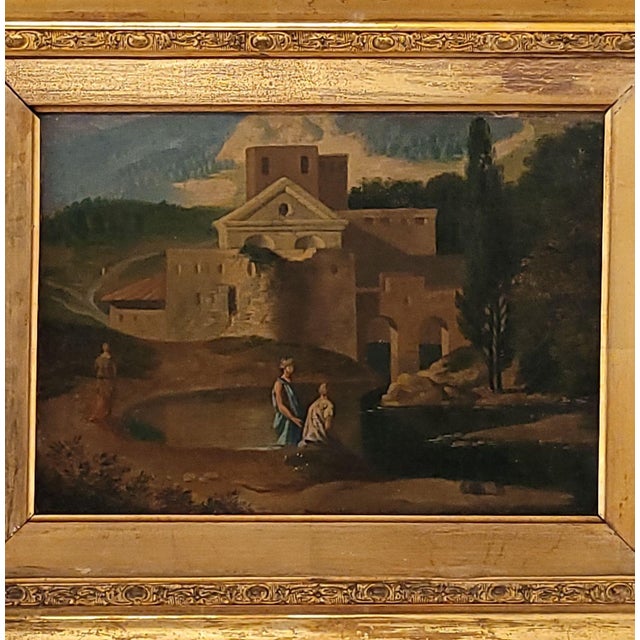 An 18th-century Italian landscape.
