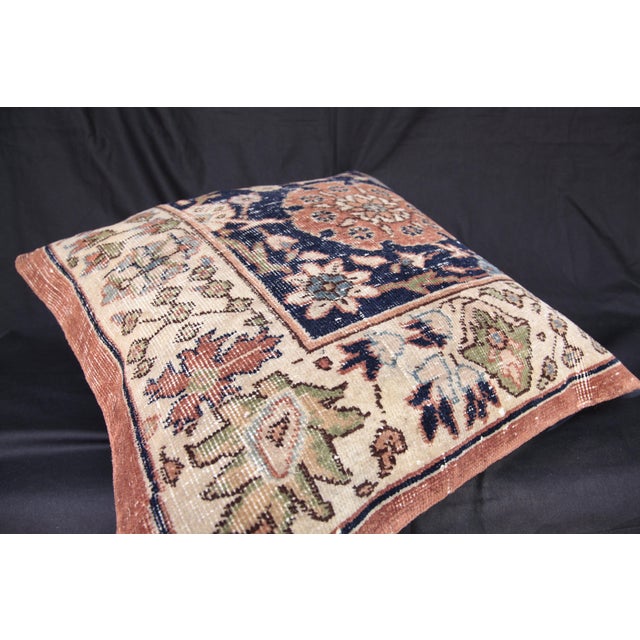 Decorative Handwoven Rug Pillow Cover -20'' X 20'' For Sale - Image 14 of 15