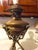 19th Century Art Nouveau Brass Converted Oil Lamp From Messengers For Sale In Louisville - Image 6 of 17