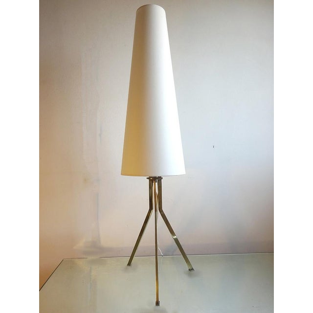 1950s Vintage Tripod Table Lamp, 1950s For Sale - Image 5 of 12
