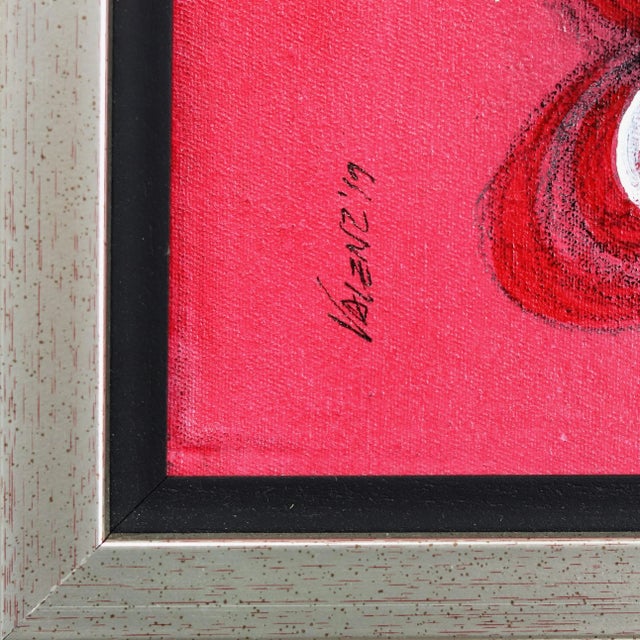 "Happy Landscape 1" Original Artwork by Sergio Valenzuela For Sale - Image 4 of 9