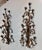 Metal Venetian Gilt Iron Wall Sconces, Set of 2 For Sale - Image 7 of 10