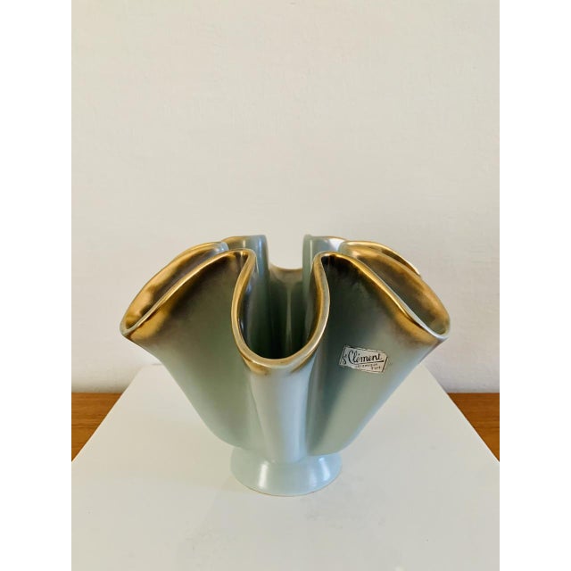 Mid-Century Modern French Ceramic Vase by B. Letalle for Saint-Clément, 1950s For Sale - Image 18 of 18