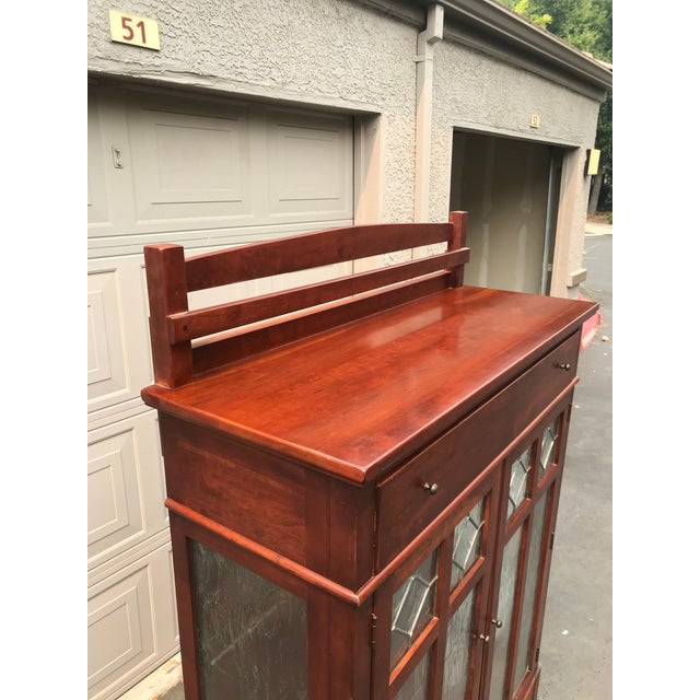 Arts & Crafts Bob Timberlake Cherry China/Curio Chairish