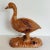 Mid-Century Hand Carved Italian Duck with Painted Detail Measures approx: 22H x 16L x 8D Please visit my other listings...