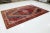 Persian Vinatge Red Persian Shiraz Wool Rug With Geometric Motif For Sale - Image 3 of 10