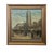 "View of Paris," oil on plywood, signed lower right, framed in a giltwood frame, 50 x 48 cm. 20th century European painter