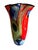 Brilliant Modern Art Glass Vase in Murano Style For Sale - Image 10 of 18