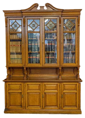Edwardian Oak Bookcase