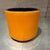 Small Mid Century Modern Pottery Orange Planter John Follis Gainey Era For Sale - Image 15 of 15
