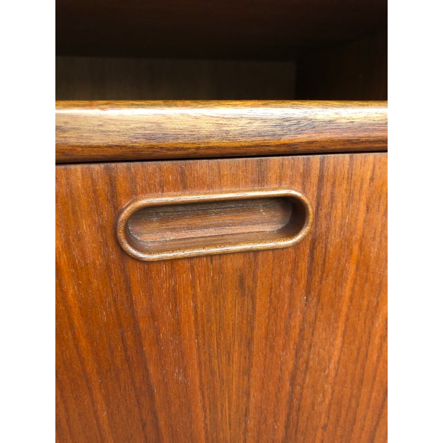 Arne Vodder 1960s In Style of Arne Vodder Odense Danish Teak Nightstand For Sale - Image 4 of 9