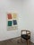 Rare Ellsworth Kelly 1965 Mid-Century Modernist Lithograph Poster “Vivian Beaumont Theater – Lincoln Center,” framed in a...