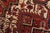 Heriz Rug 8’2” X 11’9” Red Wool Vintage Tribal Hand-Knotted Oriental Carpet For Sale - Image 4 of 15