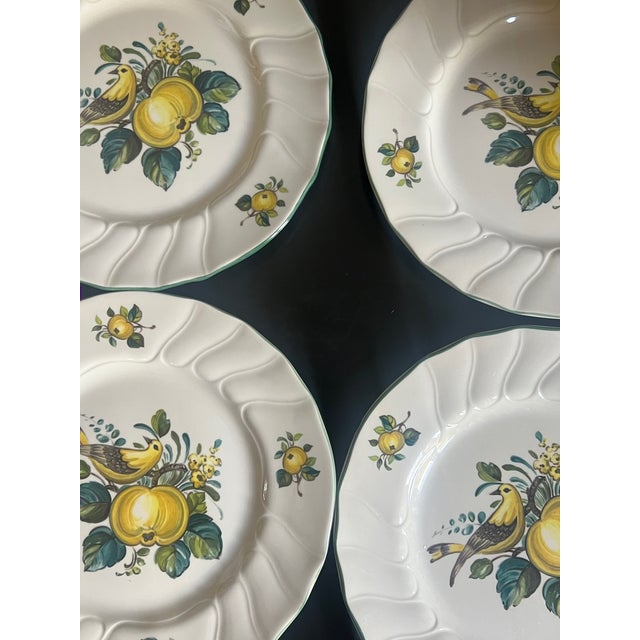 Fruit or Dessert Plates by Villeroy & Boch, Set of 6 For Sale In San Francisco - Image 6 of 9