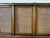 Wood Vintage Drexel Furniture Accolade Cane Campaign Queen Headboard With Brass Corners For Sale - Image 7 of 11