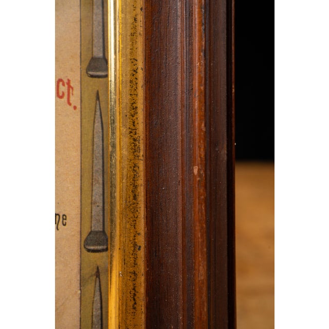 Late 19th Century Capewell Horse Nail Framed Advertising Print For Sale - Image 10 of 11