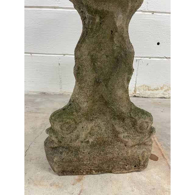 Early 20th Century Late 19th Century Fish Design Bird Bath For Sale - Image 5 of 6