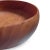 Brown Mid-Century Hawaiian Kamani Wood Carved Bowl For Sale - Image 8 of 9