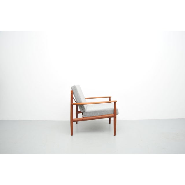 Grete Jalk Easy Chair in Teak by Grete Jalk for France & Son For Sale - Image 4 of 10
