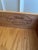 Beautiful reproduction piece with dovetailed construction and solid brass hardware with four, roomy drawers. It has oval...