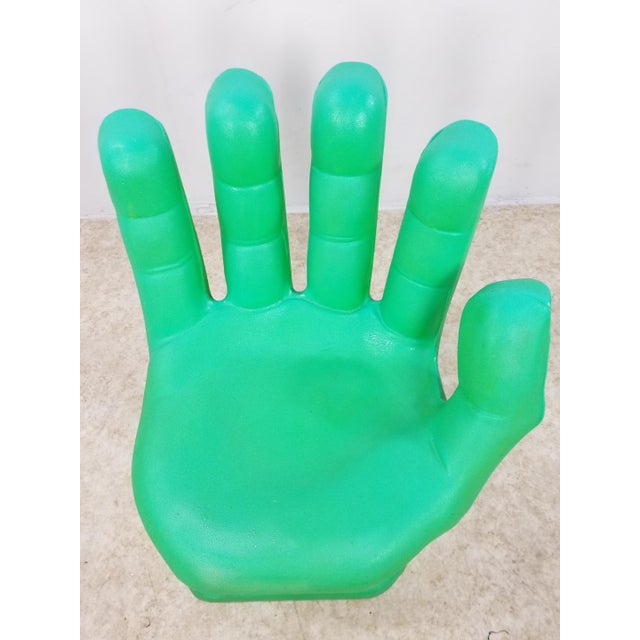 1960s RmiI Green Plastic Hand Chair Chairish