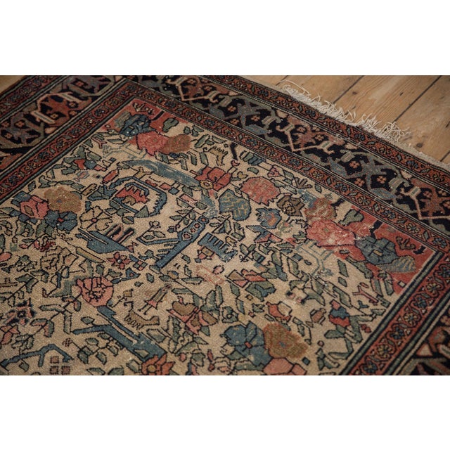 Textile Antique Bibikabad Rug - 4'4" x 7'4" For Sale - Image 7 of 18
