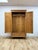 Antique European Pine Wardrobe Two Door Armoire Turned Feet, Natural Wood For Sale - Image 13 of 17