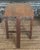 Brown Antique Arts and Crafts 4 Legs Side Table, Plant Stand For Sale - Image 8 of 10