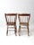 Antique Chippy Paint Farmhouse Chairs Pair For Sale - Image 9 of 13