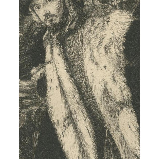 Léon Richeton, Count Fortunato Martinengo, 1875, Etching For Sale - Image 6 of 9