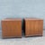 Taiwanese Walnut Cubic Side Tables/Nighstands by Ricardo Lynn - A Pair For Sale - Image 9 of 12