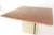Karl Springer Karl Springer Style Mid Century Knife Edge Table For Sale - Image 4 of 9