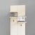 Italian Modern Wall-Mounted Coat Racks in White Wood and Metal, 1970s, Set of 2 For Sale - Image 4 of 16