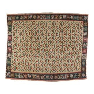 Anatolian Kilim Rug - 9'8" X 8'1" For Sale