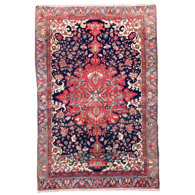 Antique Malayer Rug in Wool, 1890s For Sale - Image 13 of 13