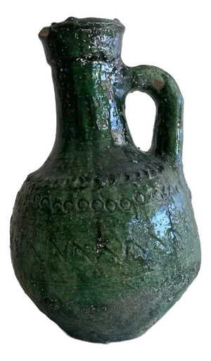Antique Tamegroute Jug, 1890s