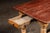 Wood Early 20th Century Primitive Painted Pine Harvest Table For Sale - Image 7 of 10