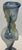 Art Deco Crystal De Bayel Bacchus Erte Elite Etched Art Glass Trumpet Vase For Sale - Image 3 of 7