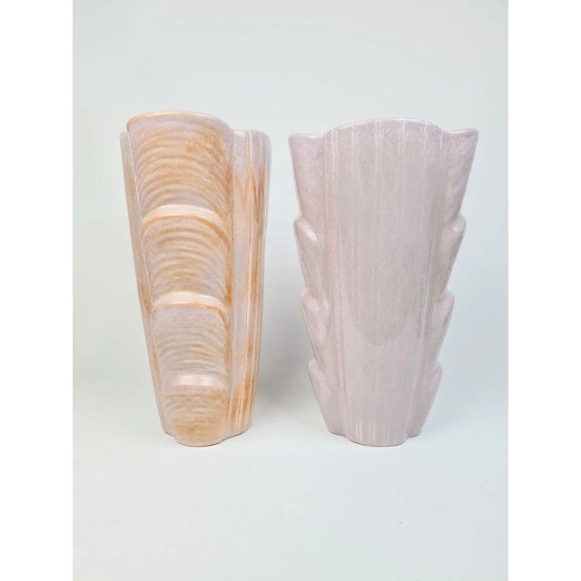 Ceramic Large Mid-Century Ceramic Vases by Gunnar Nylund for Rörstrand, Sweden, Set of 2 For Sale - Image 7 of 11