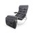 Rocking Chair in Leather from Maison Lama For Sale - Image 4 of 11