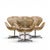 Arne Jacobsen for Fritz Hansen Mid Century Swan Chairs - Set of 4 Each chair measures: 30 wide x 26 deep x 33 inches high,...