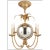 Chapman & Myers for Visual Comfort Signature Gramercy Mini Chandelier in Gilded Iron For Sale