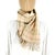Burberry Children Pink Merino Wool & Cashmere Small Scarf. Soft pale pink Burberry check with beige and cream stripes,...